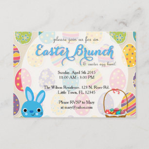 Invitation Brunch de Pâques