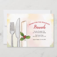 Invitation Brunch de vacances