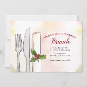 Invitation Brunch de vacances
