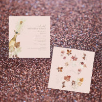 Brunch nuptial d'automne et champagne de bulle