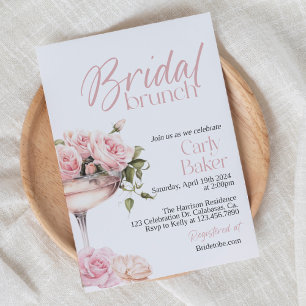 Invitation Brunch nuptial, douche nuptiale,