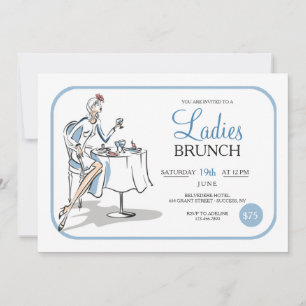 Invitation Brunch pour dames