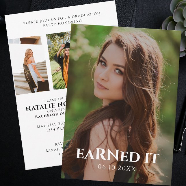 Invitation BSN RN Nurse Nurse School Graduation Party (Créateur téléchargé)