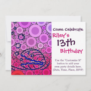 Invitation Bubbly Under the Sea Clam Shell Mosaic Art