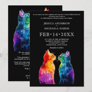 Invitation Budget🌈 LGBTQ Parfaitement Vôtre