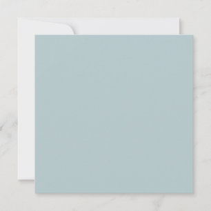 Invitation BUDGET Mariage Monochrome Vert Sauge Verre de Mer