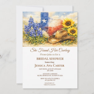 Invitation Budget Tournesol Blue Bonnet Mariage 