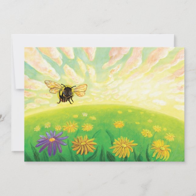 Invitation Bumblebee sur l'Horizon (Devant)