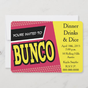 Invitation Bunco