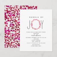 Bundle De Joy Girly Greenery Baby shower de couron