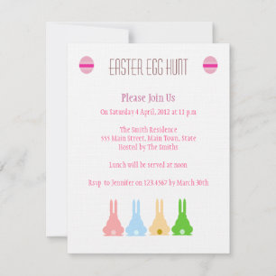 Invitation Bunnies