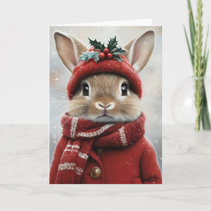 Invitation Bunny Winter