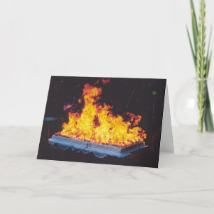 Invitation Burning Cake à New York City Park