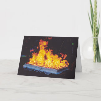 Invitation Burning Cake à New York City Park
