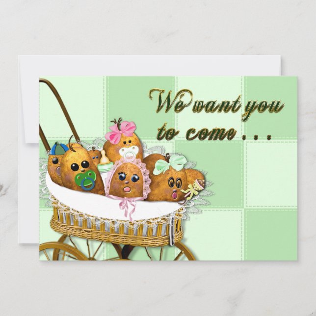 INVITATION - BUT MULTI - POMMES DE BÉBÉ DE POMME D (Devant)