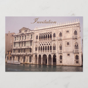 Invitation Ca' D'Oro