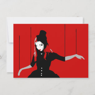 Invitation cabaret marionnette