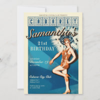 Cabaret Paris Parisien Glam Anniversaire