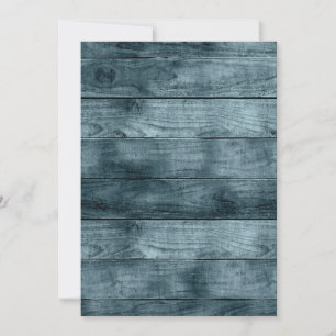 Invitation Cabine en bois bleu ombres foncées menuiserie rust