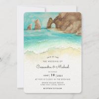 Cabo San Lucas | El Arco | Destination Wedding Inv
