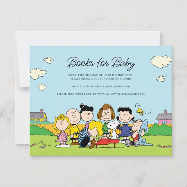 Invitation cacahuètes | Charlie Brown & Gang Livres pour bébé (Devant)