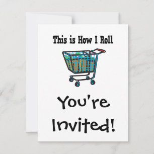 Invitation Caddie de courses
