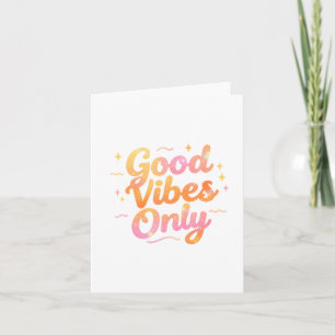 Invitation Cadeau de design de citation colorée et lumineuse