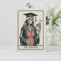 Cadeau de remise de diplôme drôle de squelette de 