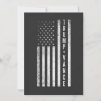 Cadeau de vote républicain américain Trump Vance