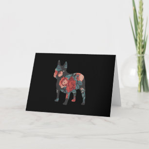 Invitation Cadeau Frenchie Cadeau Fleur de Bouledogue Franç