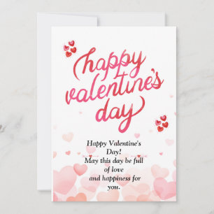 Invitation cadeau parfait pour la Saint-Valentin