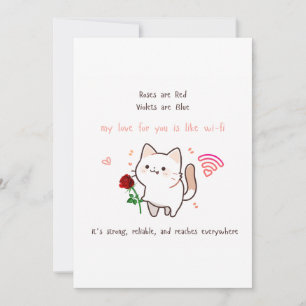 Invitation Cadeau pour lui Cadeau pour ses Roses amusants son