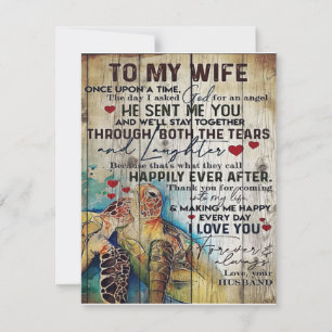Invitation Cadeau pour ma femme Cadeau drôle pour les fêtes