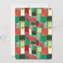 Cadeaux de Noël avec rubans et vaches