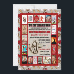 Invitation Cadeaux pour petit-fils | À mon petit-fils Amour d<br><div class="desc">Cadeaux pour petit-fils | À mon petit-fils Tu ne perdras jamais l'amour de grand-mère</div>