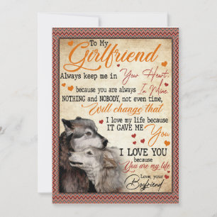 Invitation Cadeaux pour petite amie   Lettre à ma petite amie
