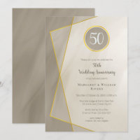 cadre gris or antique pour 50 ans