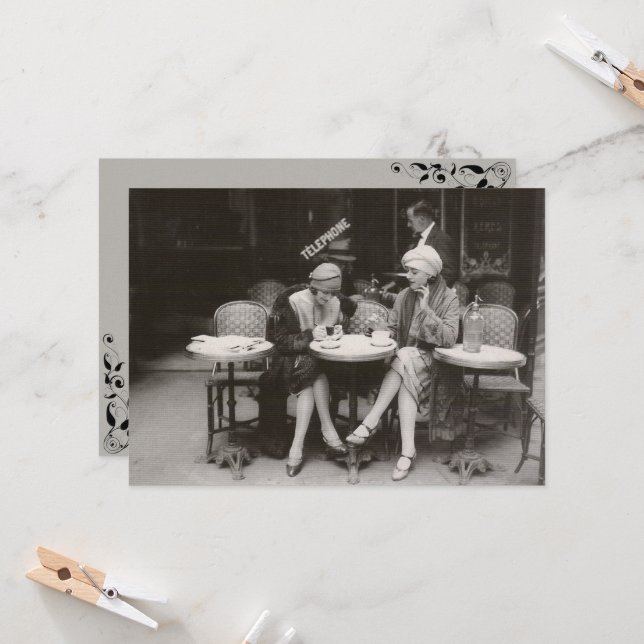 Invitation Café (Devant/Arrière en situation)