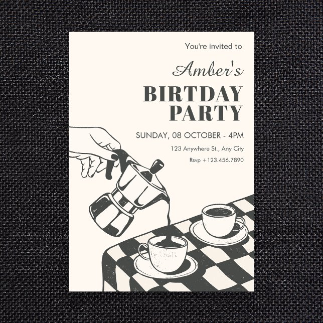 Invitation Café  (Créateur téléchargé)