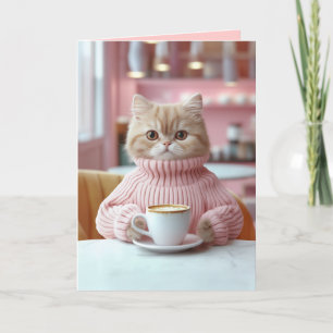 Invitation Café Cat Moment