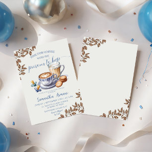 Invitation Café Chinoiserie Avec Baby shower Café Party