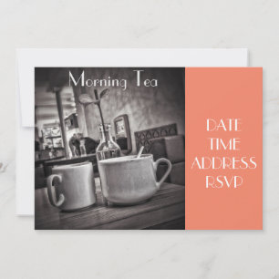 Invitation Café de thé du matin