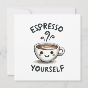 Invitation Café Espresso Yourself