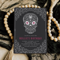 Calavera Crâne Dia de los Muertos fête d'anniversa