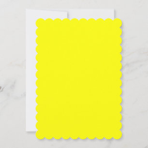 Invitation Calcul jaune