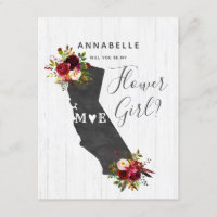 Californie State Floral Serez-Vous Ma Fille Fleur