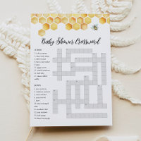 CALLA Bee Baby shower Mot de passe Jeu