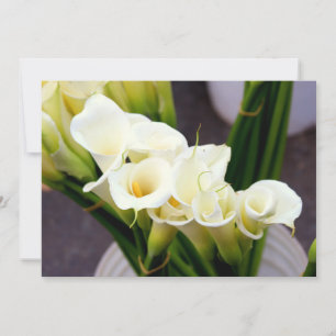 invitation calla lily
