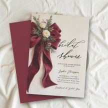 Calligraphie de Noël Ruban Rouge Enterrement de Vi