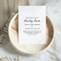 Calligraphie moderne Nuestra Boda